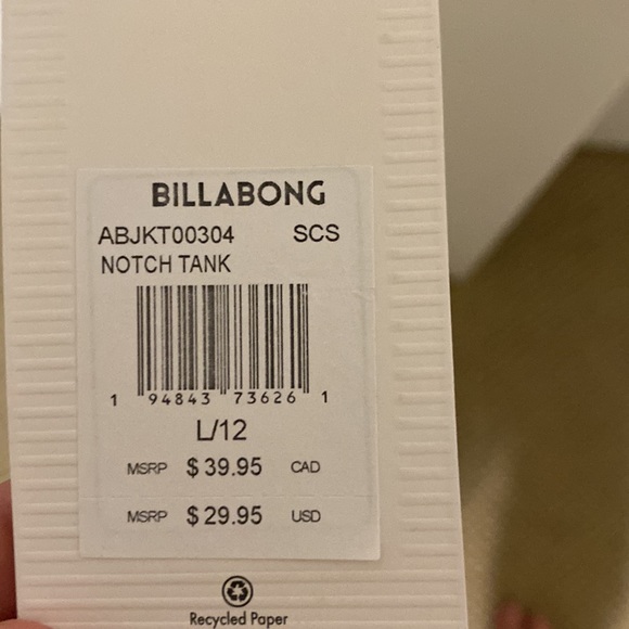 Tank top, white, size L - Picture 2 of 2